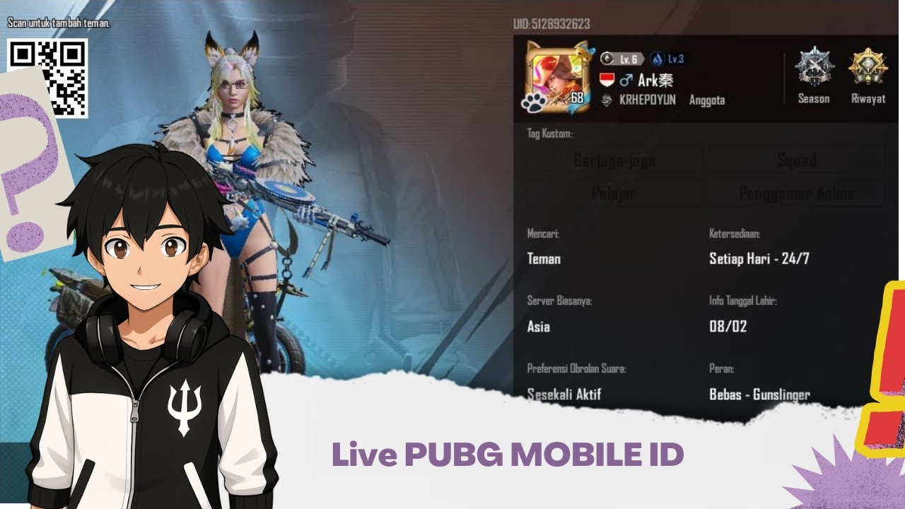Main Santai Sebelum Reset Season - PUBG MOBILE ID #02