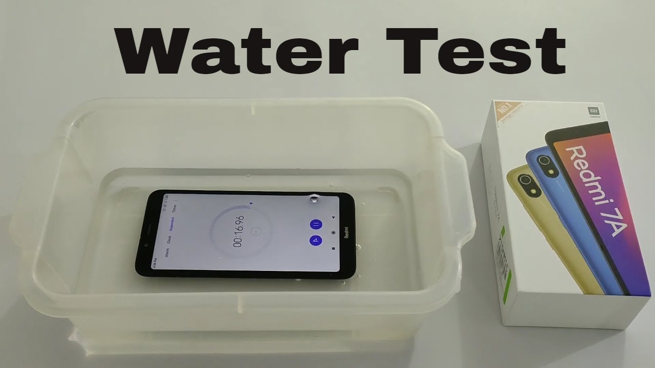 Redmi 7a Water Test In Hindi | Redmi 7a Water And Durability Test | Thetechtv