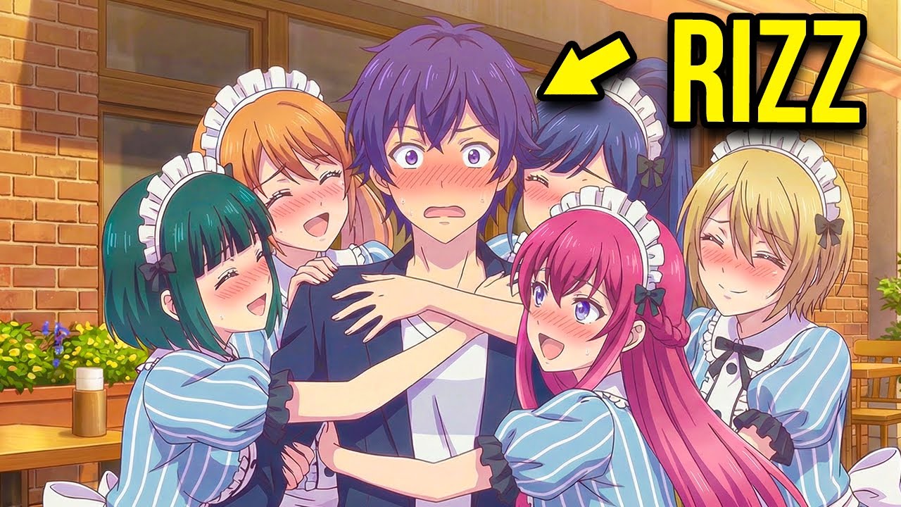 Lonely Orphan Moves In WIth 5 Girls And Starts RIZZING