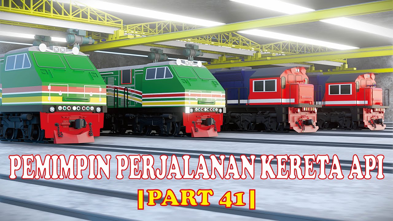 KERETA API BERCERITA | EPS 8 | PART 41 | PEMIMPIN PERJALANAN KERETA API |