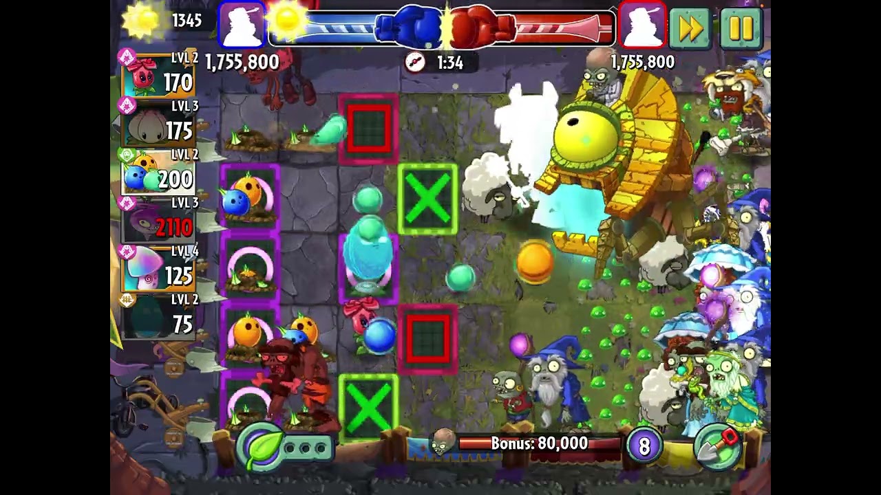 Pvz2 gold league strategy 3 #pvz2 #pvzmobile #pvzgameplay 