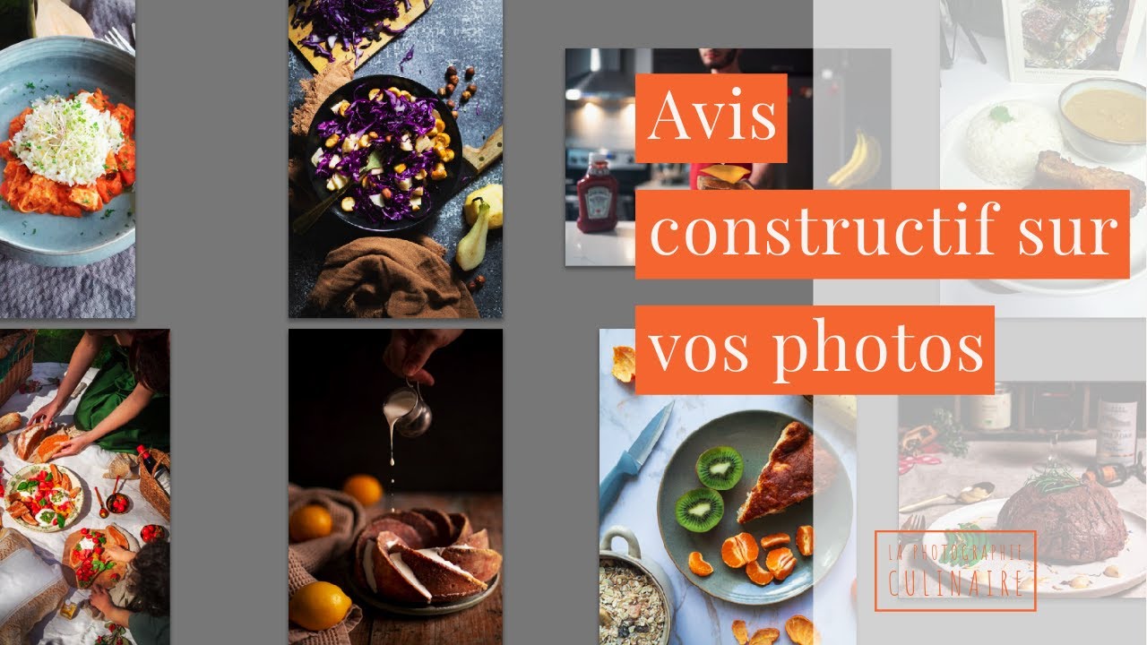 Je donne un avis constructif sur vos photos