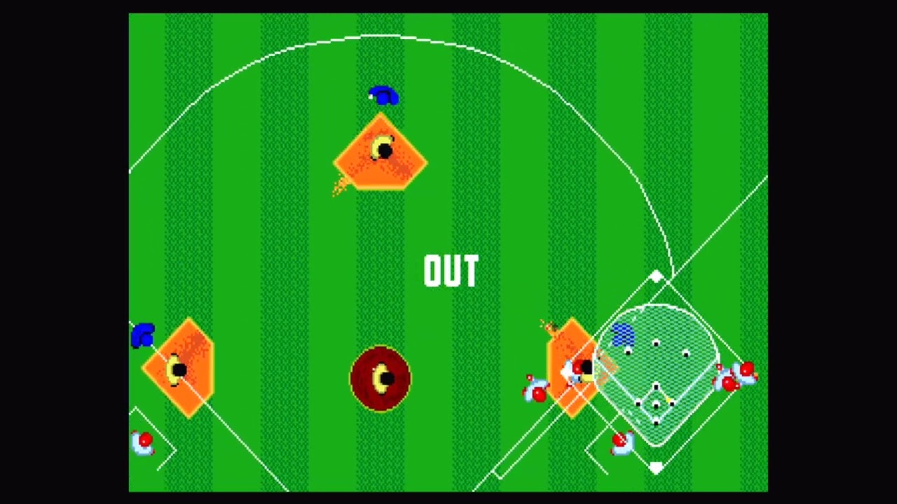 スーパーリーグ（メガドライブ版）Ｃ−リーグ ペナントレース 第8戦　G vs C