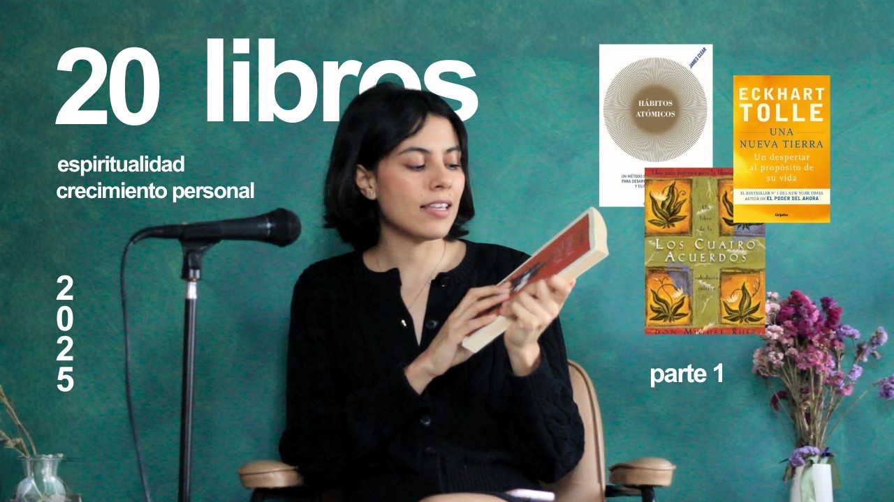 leí 20 libros en un año y esto aprendí | crecimiento personal & espiritualidad