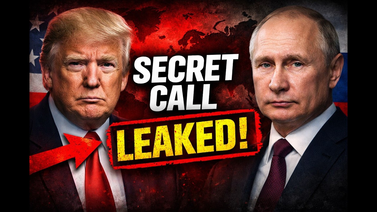 Утечка записи телефонного разговора Трампа и Путина меняет всё… Что было скрыто?