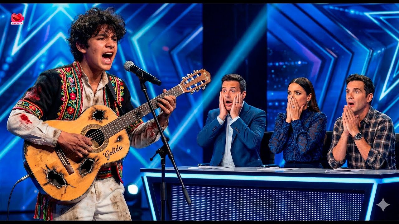 Rompieron su guitarra por ser pobre, pero su voz hizo llorar a todos.