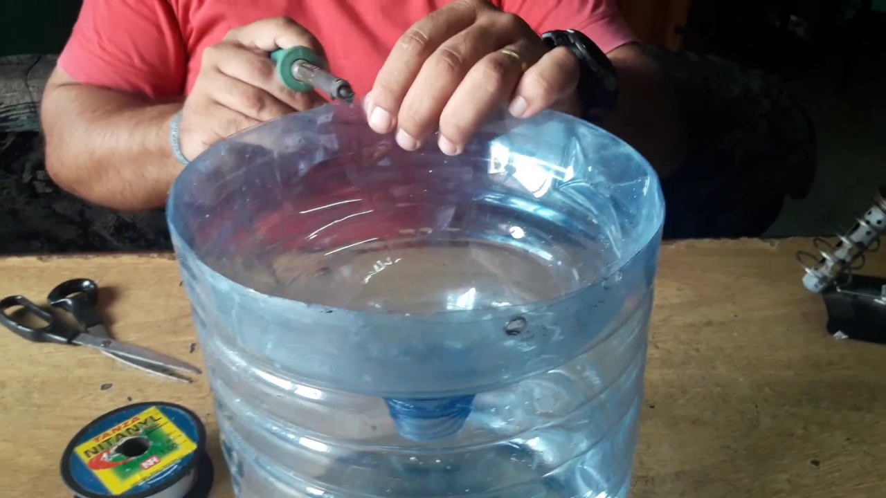 Como hacer una trampa de mojarras