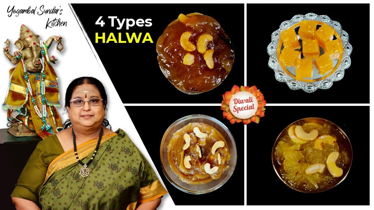 Recipe 480: Halwa (4 types)