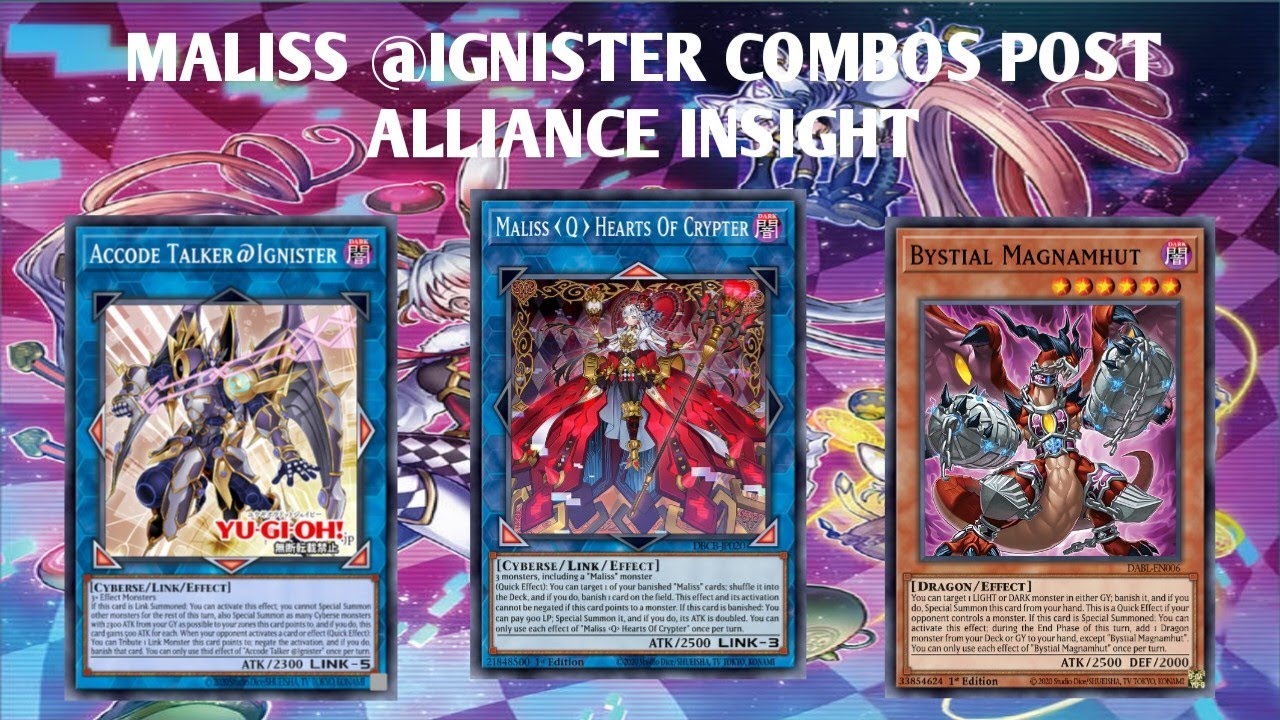 Maliss @Ignister Combos Post Alliance Insight ALIN Yu-Gi-Oh! Edopro by Arslan