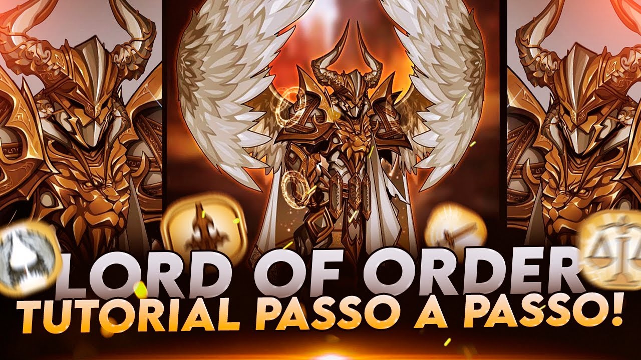 AQW - PEGANDO A LORD OF ORDER! TUTORIAL COMPLETO