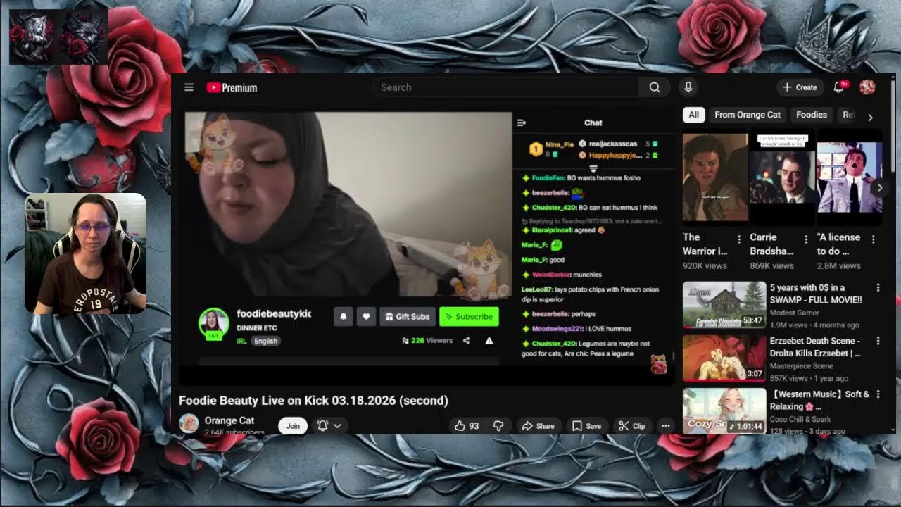 FOODIE BEAUTY PUFF PUFF GAS TWITTER PEEPS / LIVE REACT