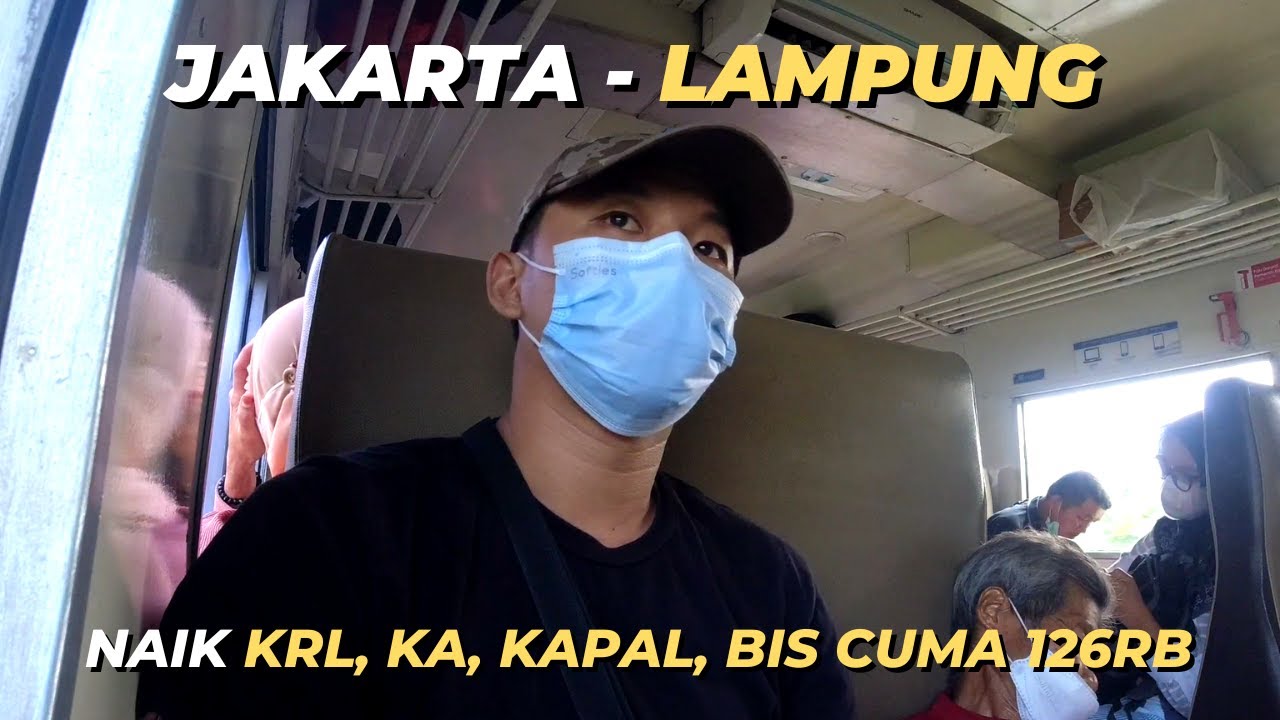 JAKARTA PALEMBANG PART 1 | KE LAMPUNG CUMA 126RB !!!