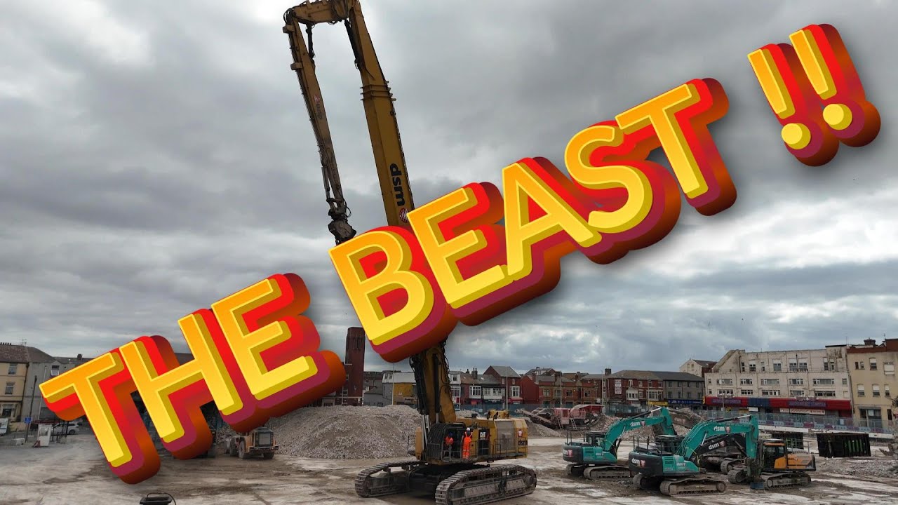 #blackpool THE BUILDING OF THE BEAST !