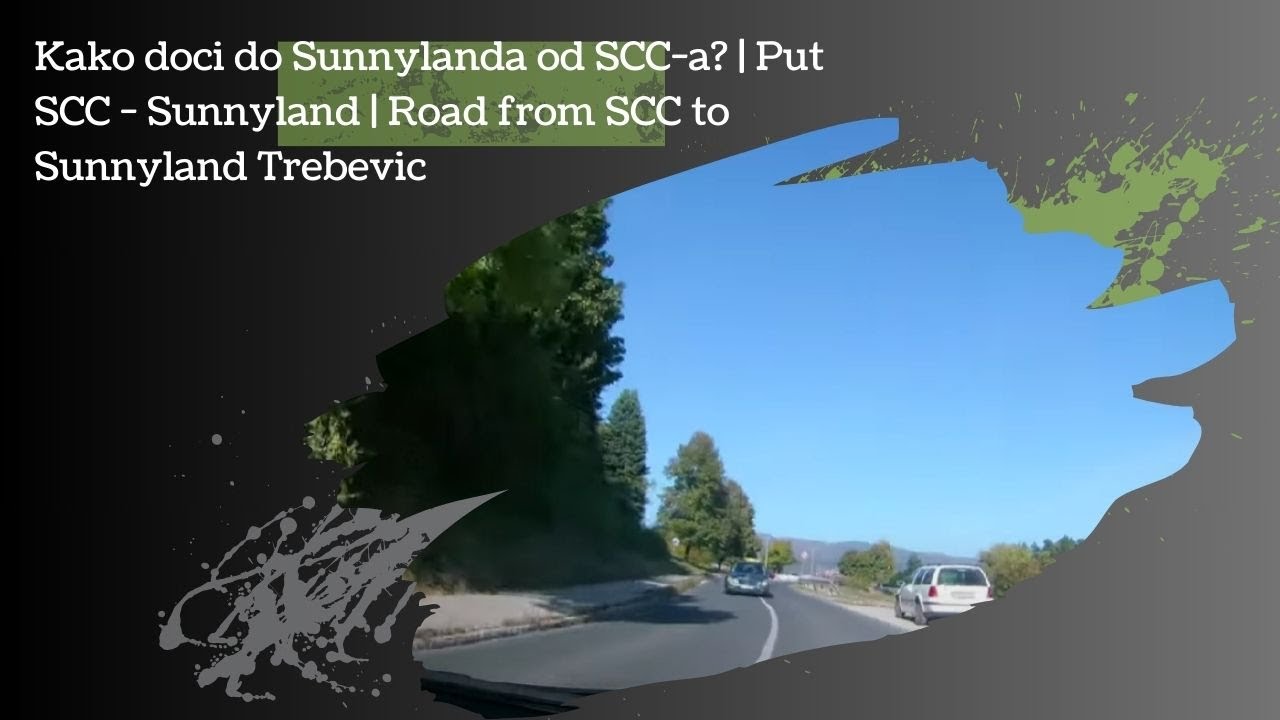Kako doci do Sunnylanda od SCC-a? | Put SCC - Sunnyland | Road from SCC to Sunnyland Trebevic