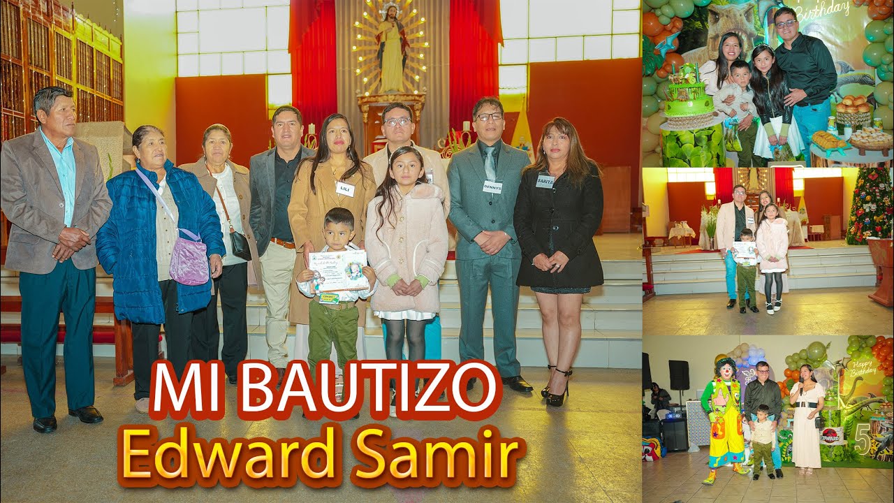 🕊️🤍⛪MI BAUTIZO / EDWARD SAMIR / 2026 🕊️🤍⛪
