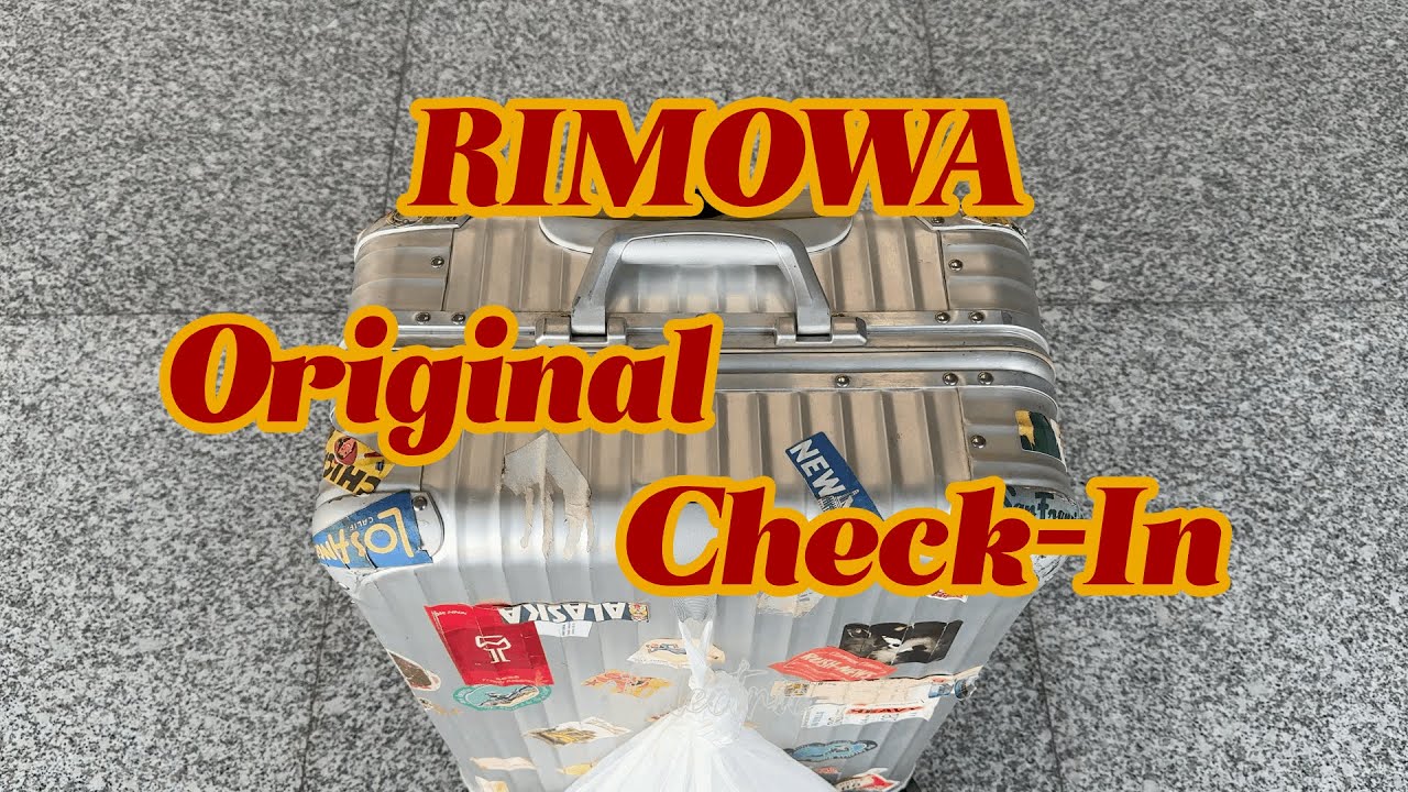 Rimowa Original Check-In M: Is This the Best Luxury Suitcase?