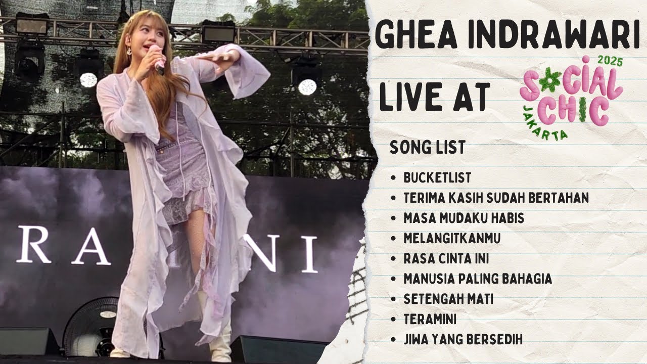[FULL] Ghea Indrawari Live at Social Chic Jakarta 2025