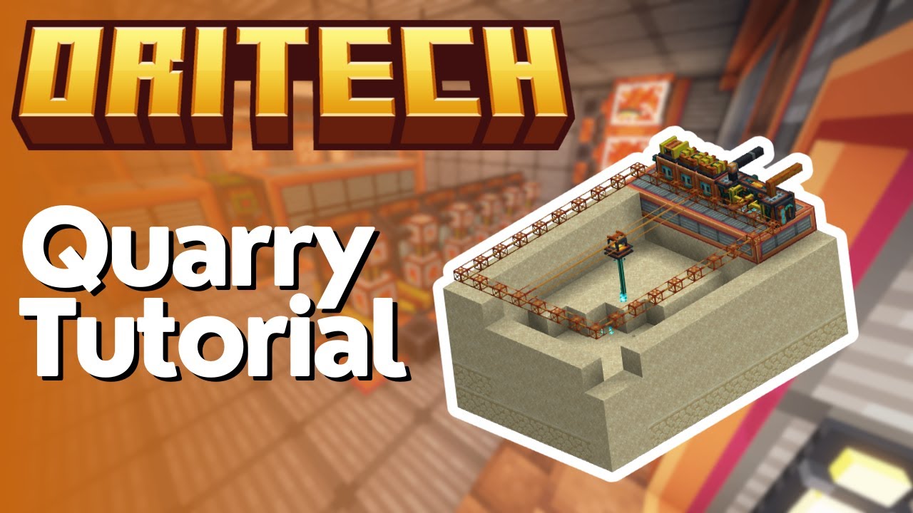 How To: Oritech Quarry - Minecraft 1.21.1