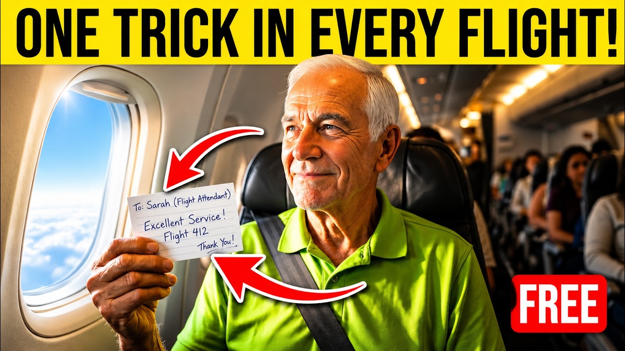Flying Over 60? Flight Crews Will Quietly Give You These 15 Free Upgrades