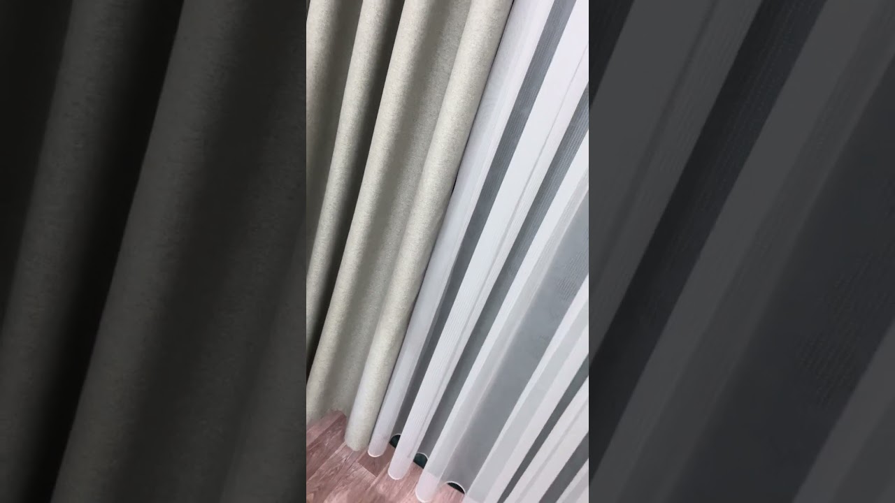 Красивые шторы и тюль из льна ,в современном стиле 