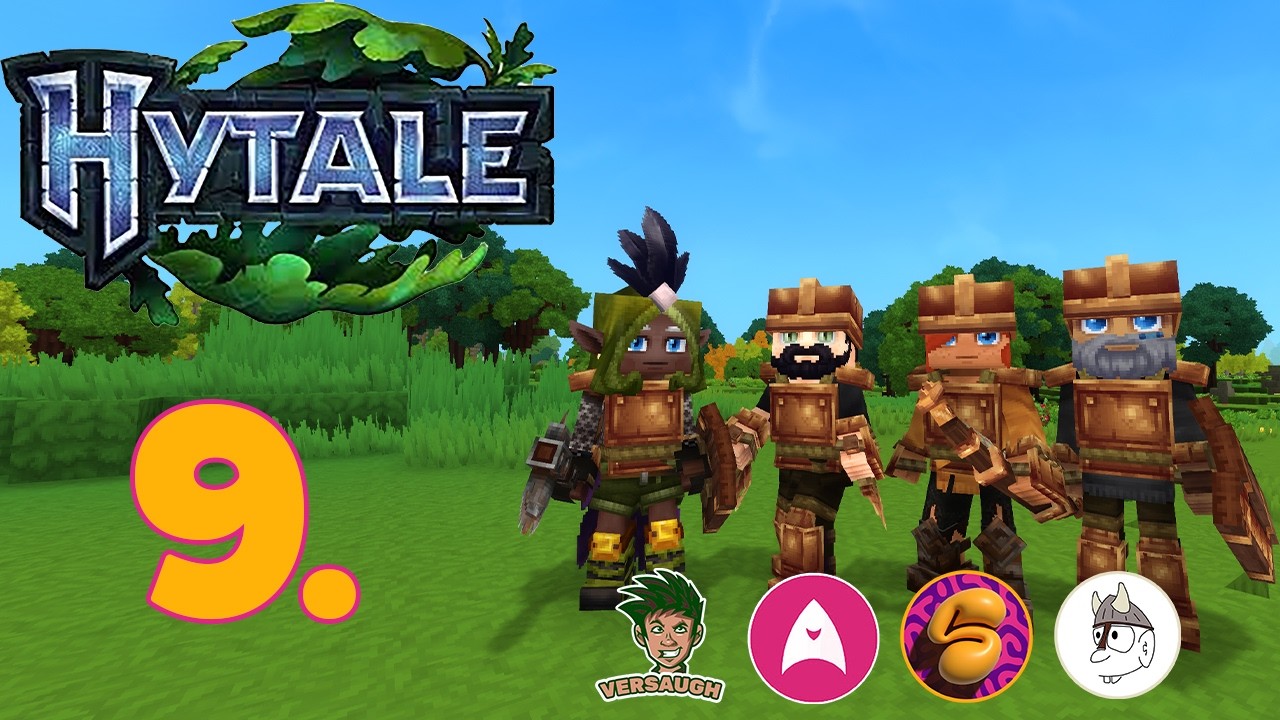 HYTALE - Episode 9: Taming animals - Co-Op stream LIVE