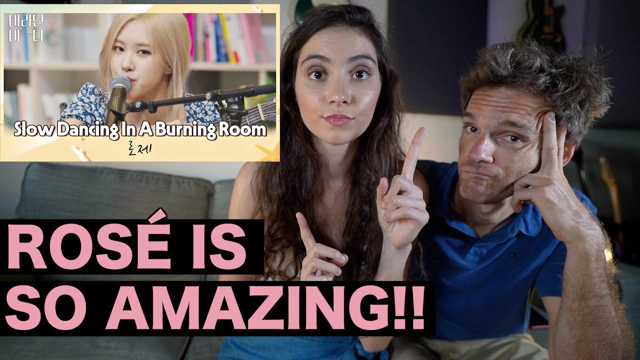 MUSICIANS REACT to ROSÉ 'Slow Dancing in a Burning Room' Live Performance (Sea of Hope)