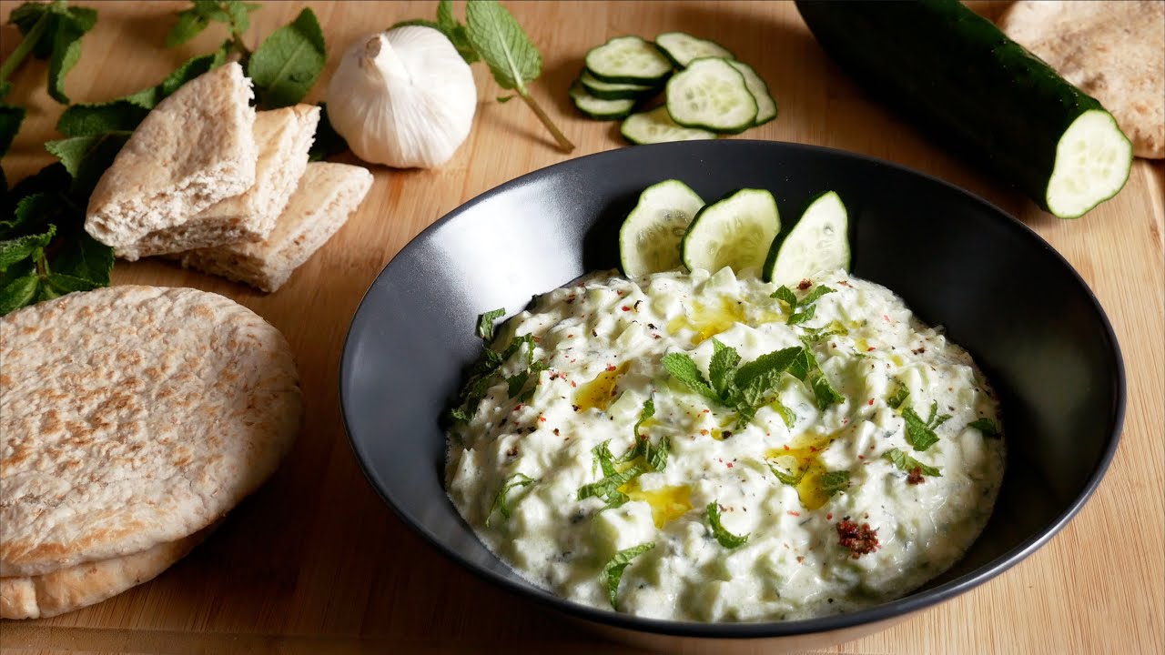 Tzatziki grec traditionnel 🥒🌿