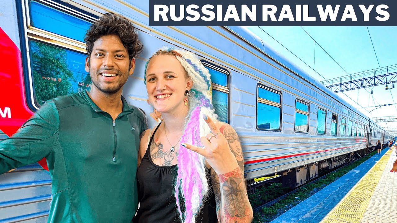 40 Hours Train Journey in Russian Railways | Samara to St. Petersburg 🇷🇺