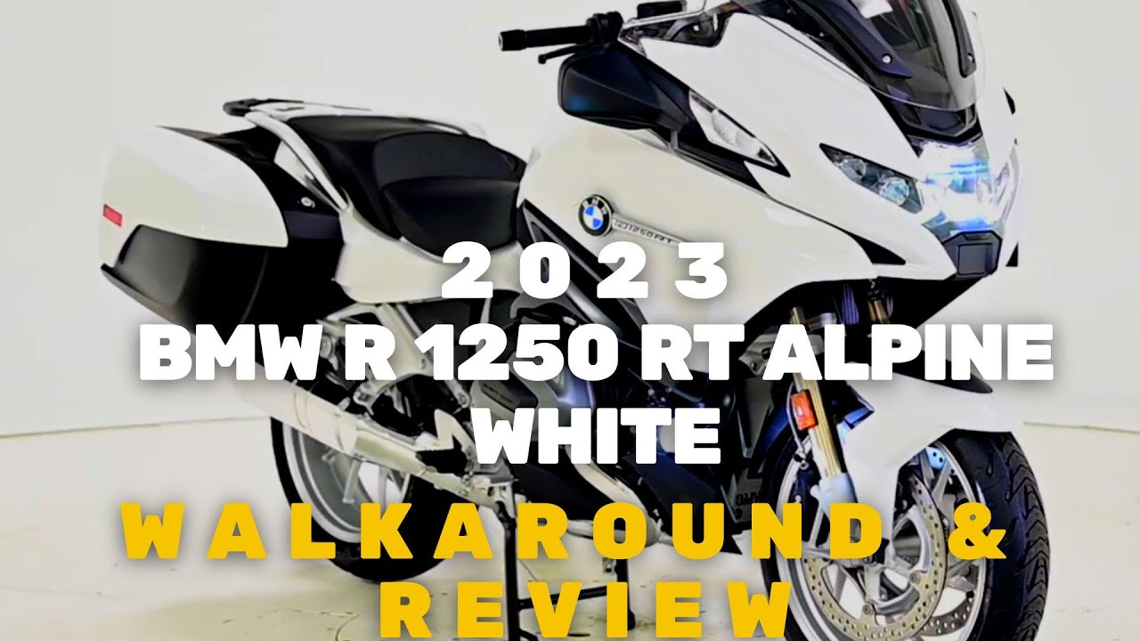 2023 BMW R 1250 RT Alpine White POWERFUL MACHINE Review