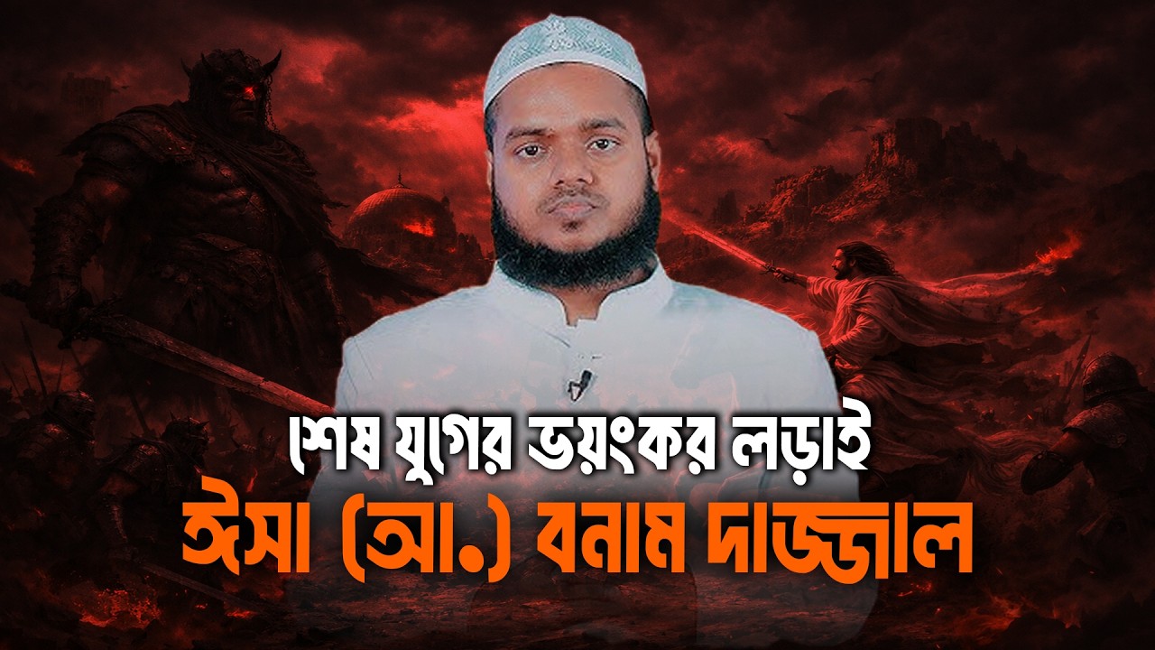 শেষ যুগের ভয়ংকর লড়াই: ঈসা (আ.) বনাম দা/জ্জাল│Abdullah Bin Abdur Razzak