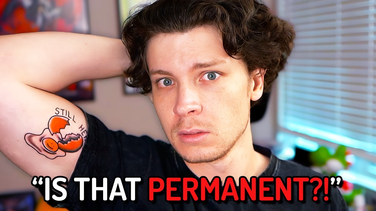 My Mum Reviews My New Tattoo...