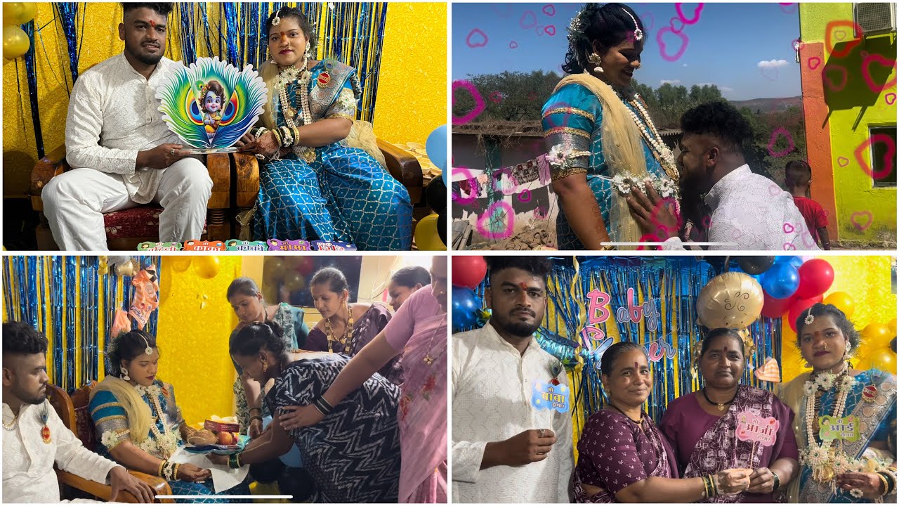 अंजली  ताई चा baby shower ✨👼👩‍🍼🥰नवघर कोळीवाड#babylove 