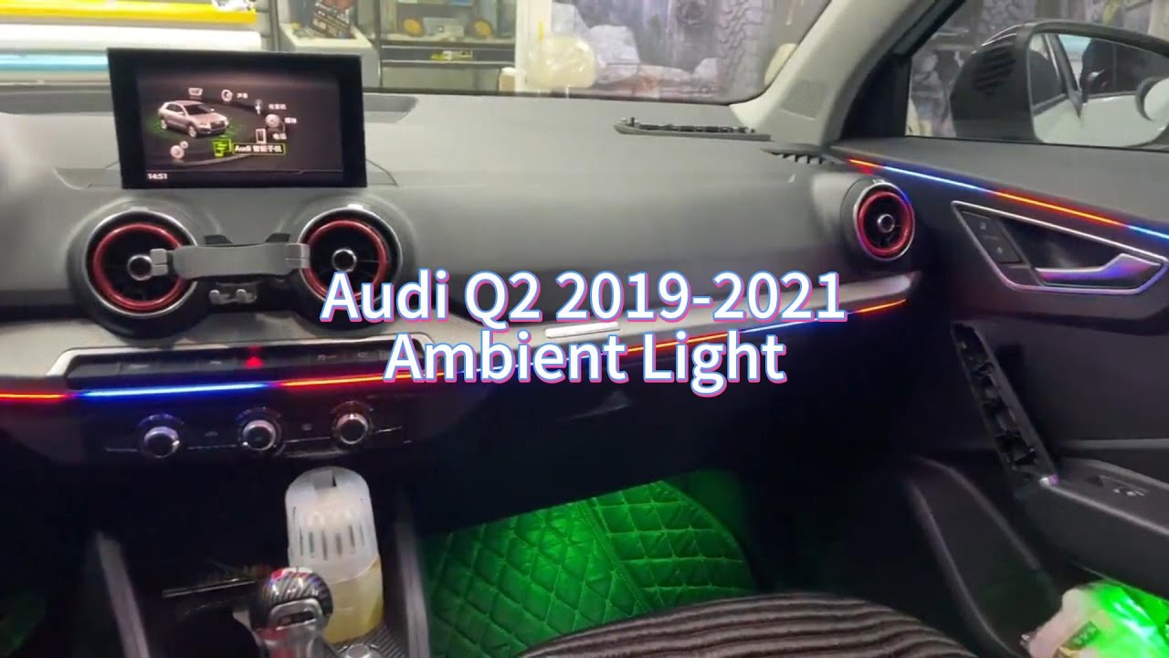Audi Q2 2019-2021 Interior Premium Ambient Lighting