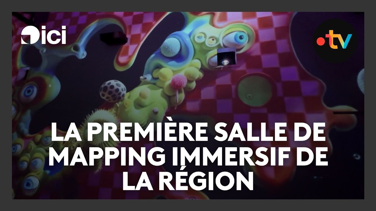 La première salle de mapping immersif des Hauts-de-France