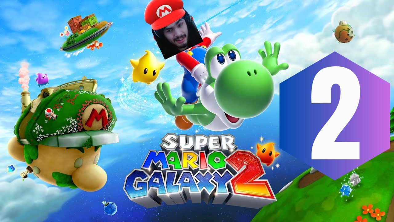 THIS IS KINDA HARD | Mario Galaxy 2 VODS PART 2