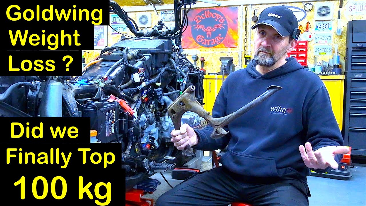 Derelict Goldwing Bobber: День 20. Потеря веса. Сможем ли мы наконец преодолеть отметку в 100 кг?