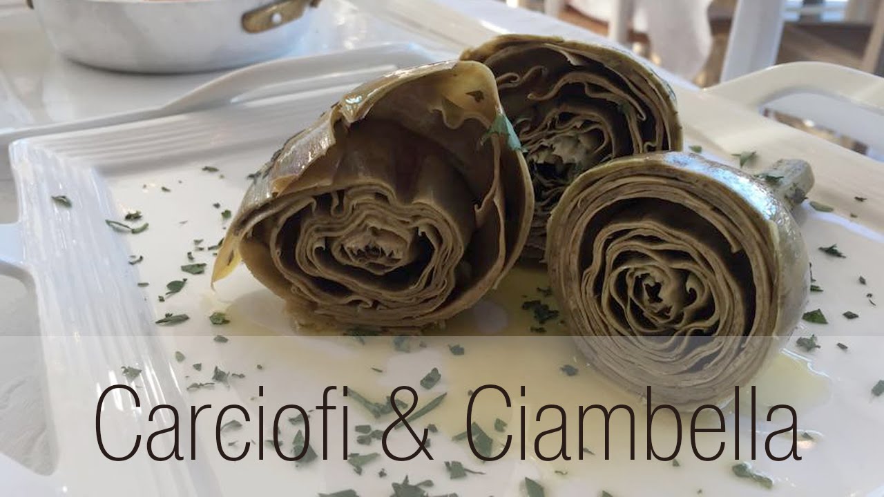 Le ricette di una volta  - Carciofi e Ciambella