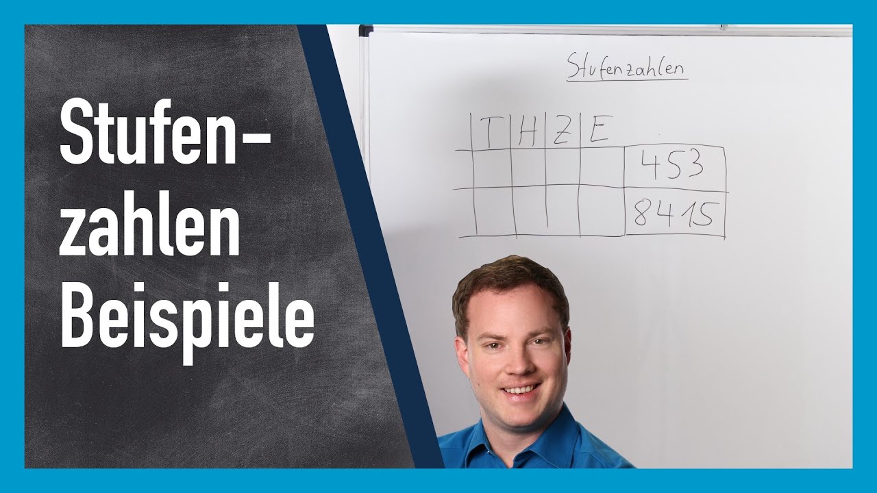 Stufenzahlen und Stufenform verstehen mit Beispielen