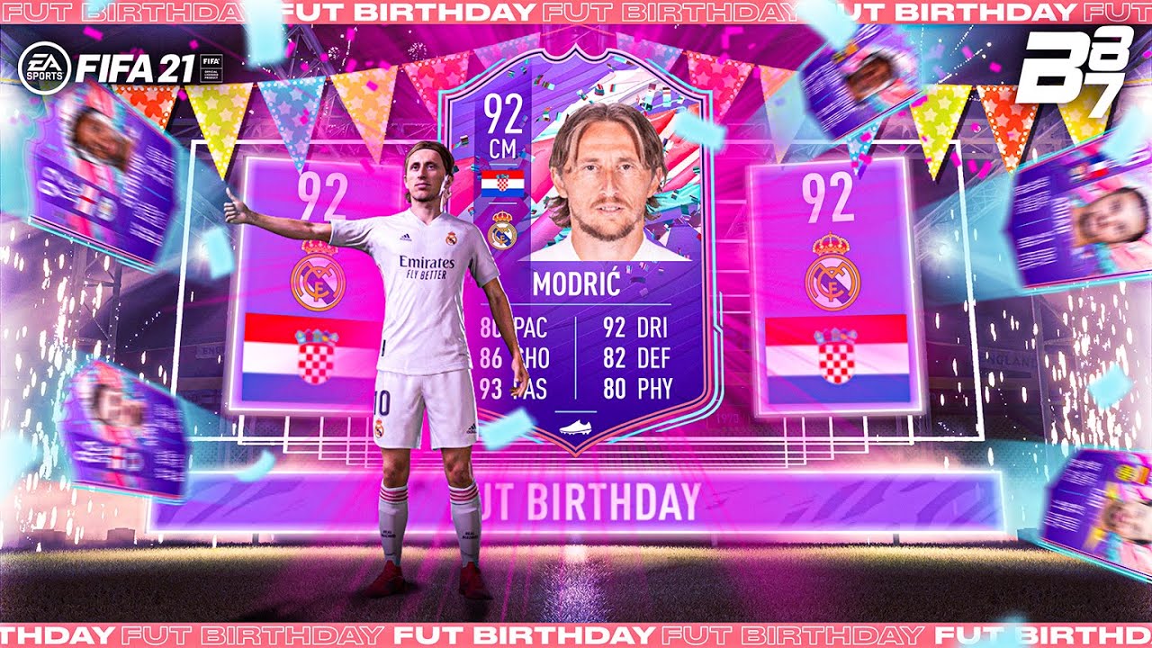 I PACKED FUT BIRTHDAY MODRIC! CRAZY FUT BIRTHDAY PACK OPENING! | FIFA 21 ULTIMATE TEAM