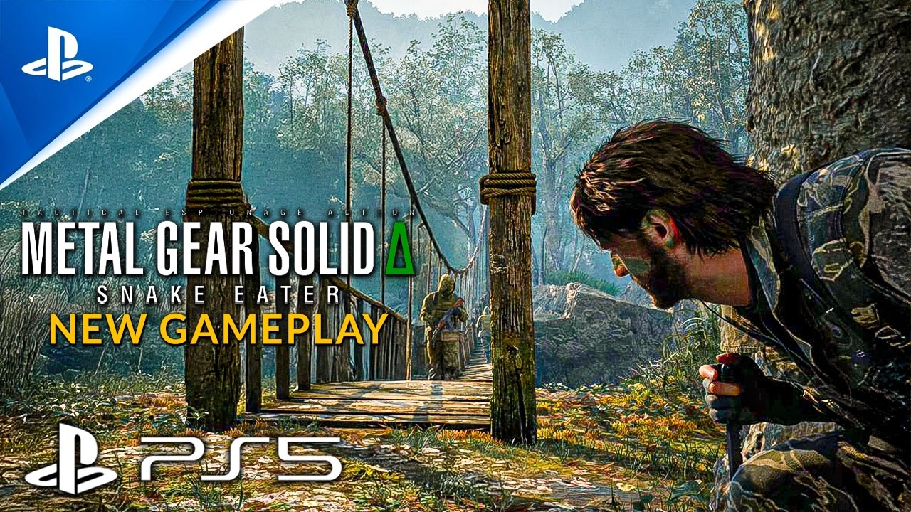 METAL GEAR SOLID DELTA SNAKE EATER New Gameplay Demo 16 Minutes 4K