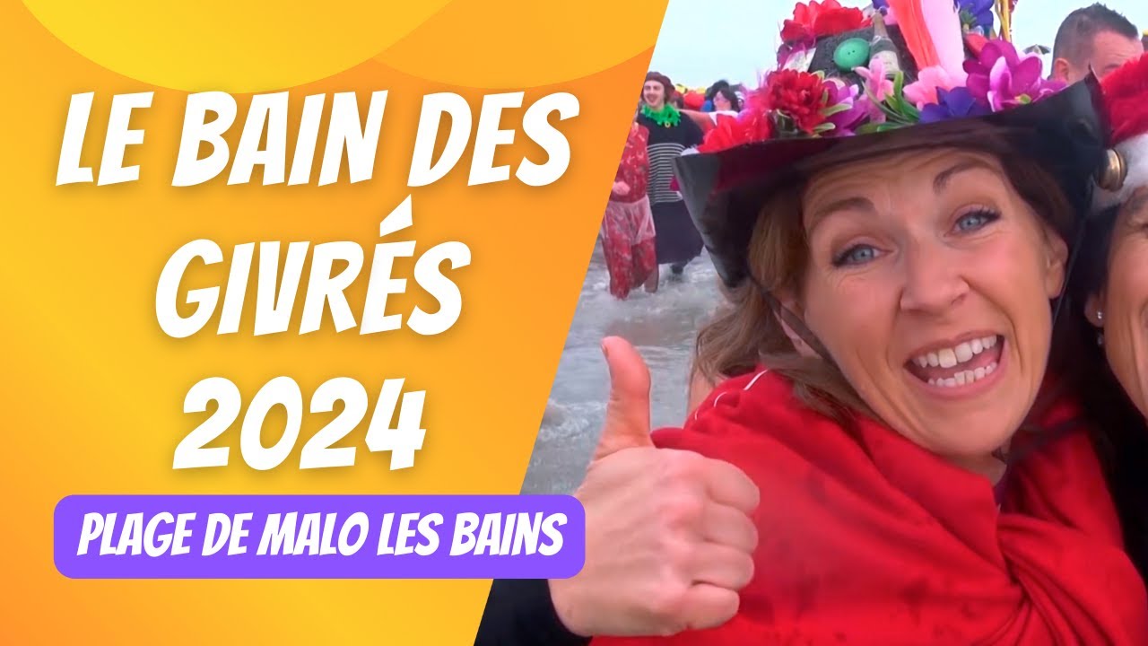 Le bain des givrés 2024 - Malo les bains