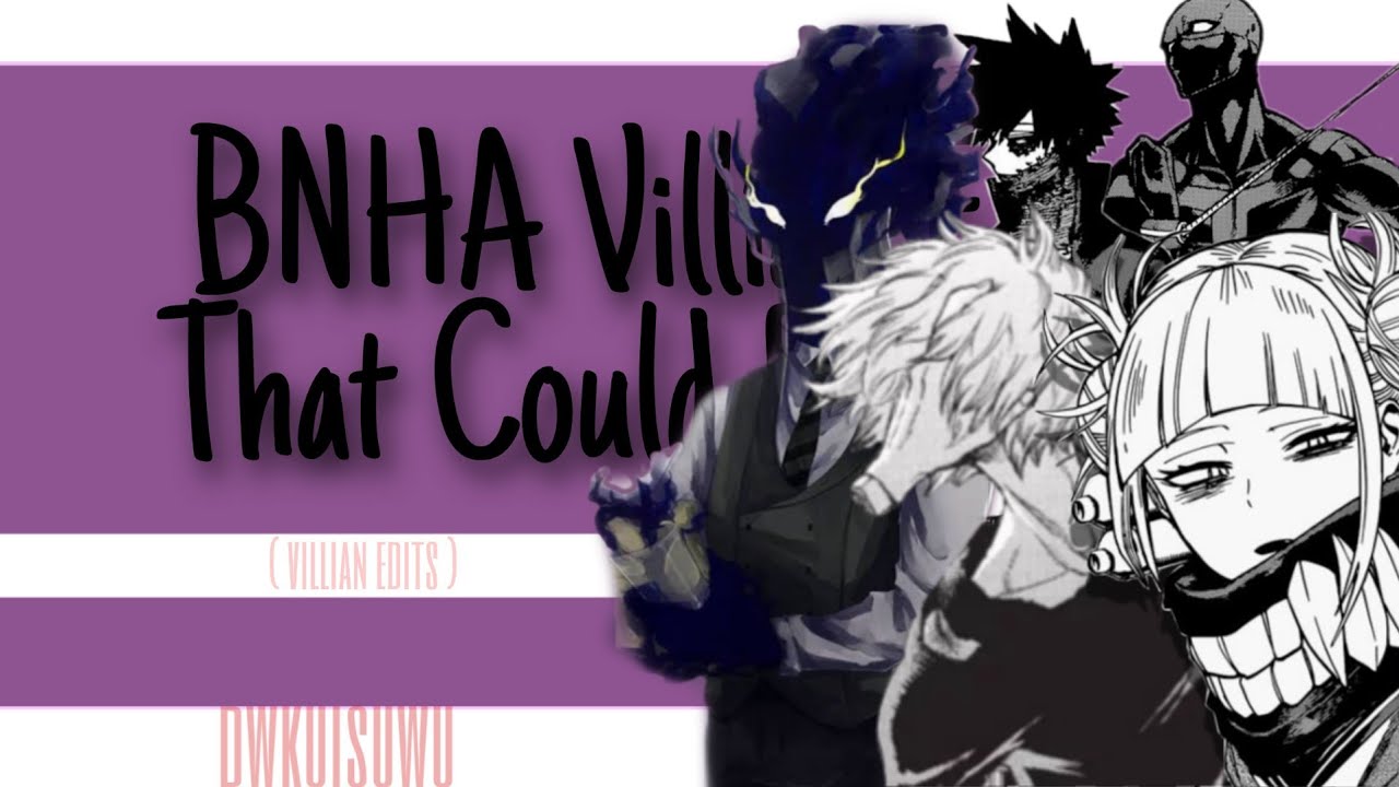 BNHA Villian Edits That Could End You!