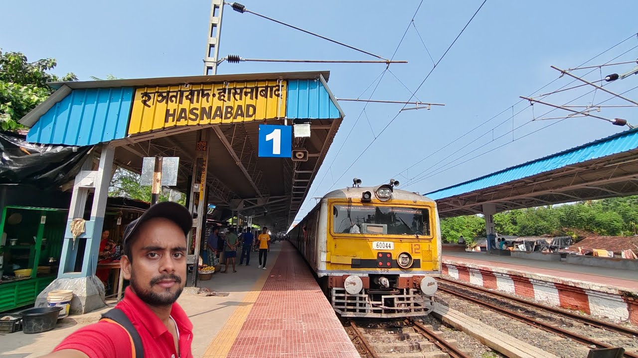 হাসনাবাদ লোকাল ট্রেন জার্নি। Hasnabad to Barasat Train Journey । Hasnabad Local । Train Journey