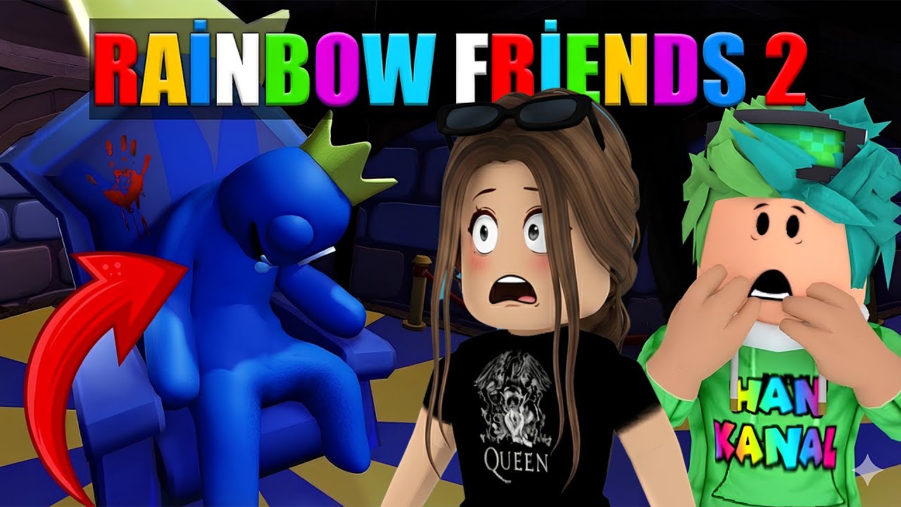 RAİNBOW FRİENDS AİLESİ PEŞİMİZE DÜŞTÜ | ROBLOX RAİNBOW FRİENDS