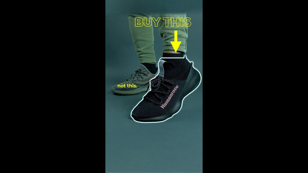 Here's why you should buy Humanrace over YEEZY! 3 reasons to buy the Sichona over 350 v2