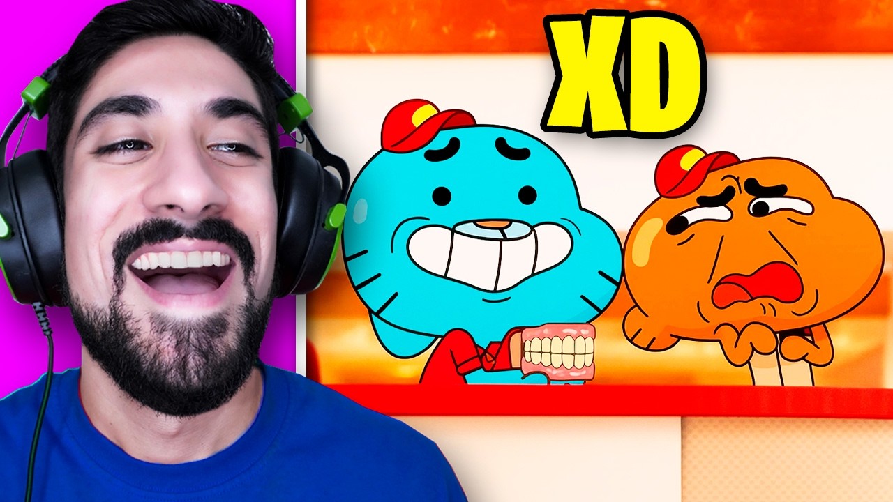 Los MOMENTOS MÁS XD de GUMBALL y DARWIN! 😂
