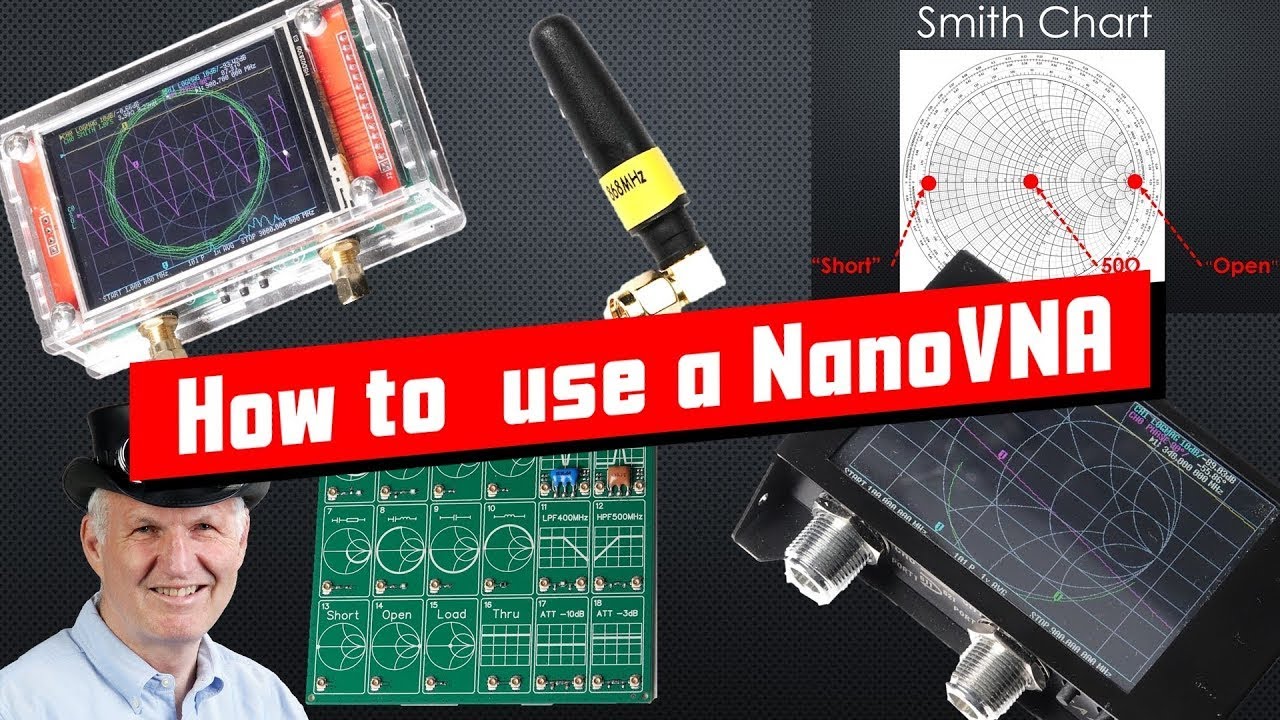 001 How to properly use a NanoVNA V2 Vector Network Analyzer & Smith Chart Tutorial