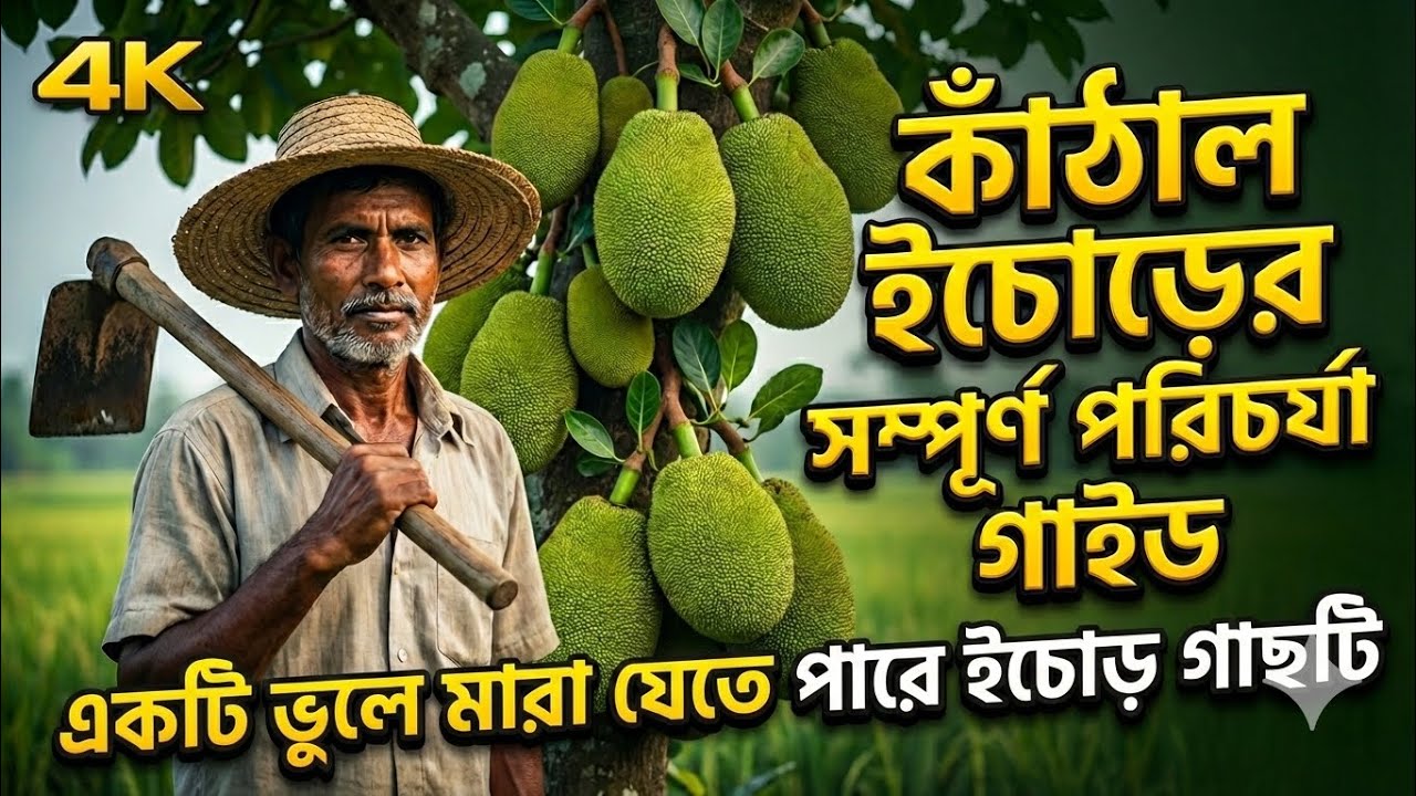 এই ভুল করলে কাঁঠালে ফল আসবে না! সঠিক পরিচর্যা জানুন!! @BIJKOTHA #bijkotha 