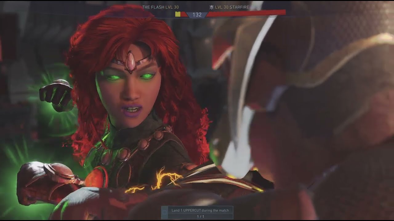 Injustice 2 Starfire Vs The Flash