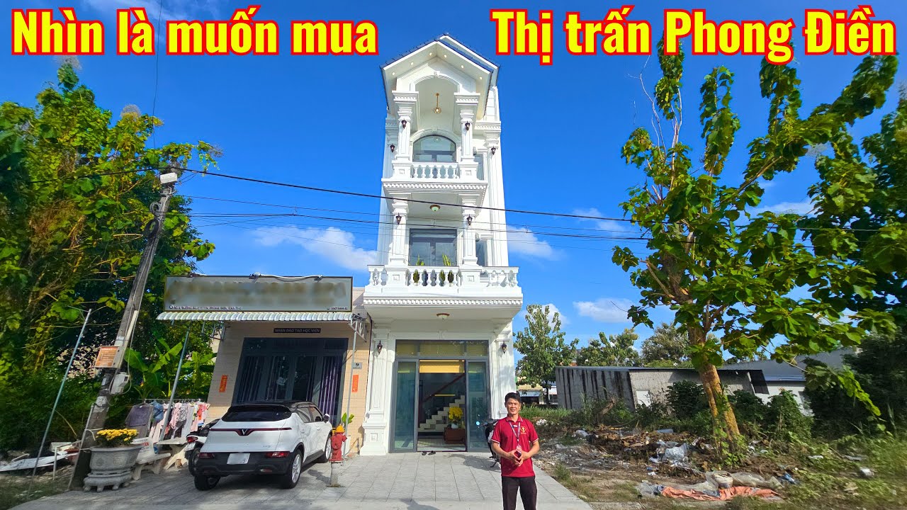 Nhà đẹp sang trọng trung tâm thương mại Phong Điền - Cần Thơ | Nhà Đất Đại Điền